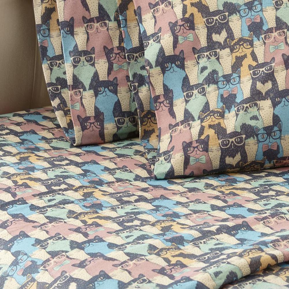 Micro Flannel Printed Sheet Set