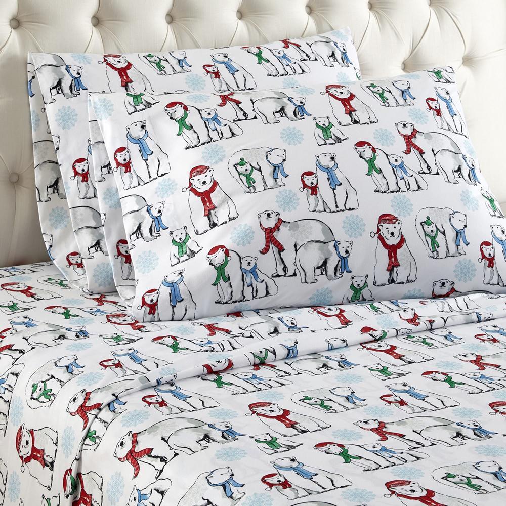 Micro Flannel Printed Sheet Set