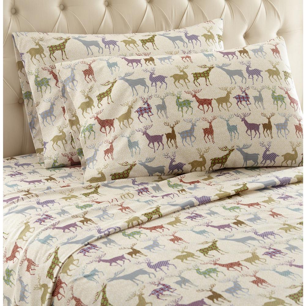 Micro Flannel Printed Sheet Set