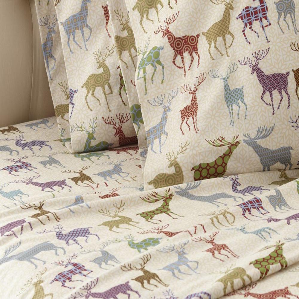 Micro Flannel Printed Sheet Set