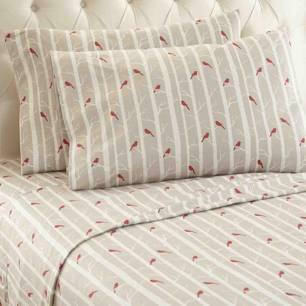 Micro Flannel Printed Sheet Set