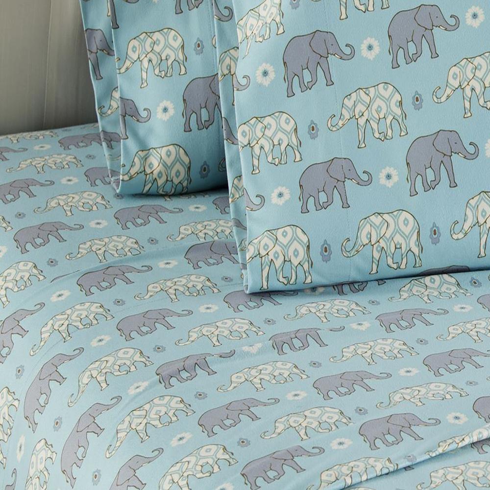 Micro Flannel Printed Sheet Set