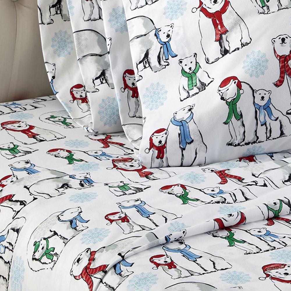 Micro Flannel Printed Sheet Set