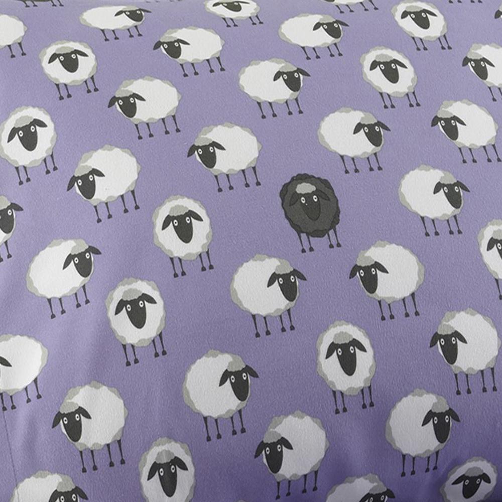 Micro Flannel Printed Sheet Set