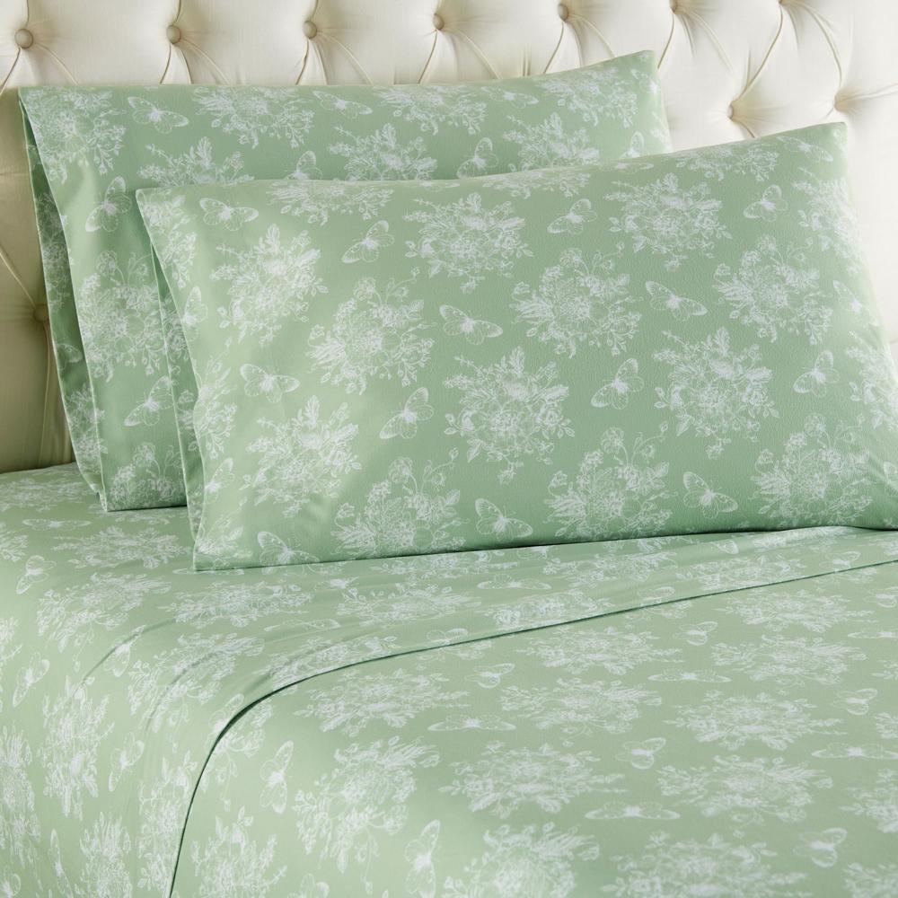 Micro Flannel Printed Sheet Set