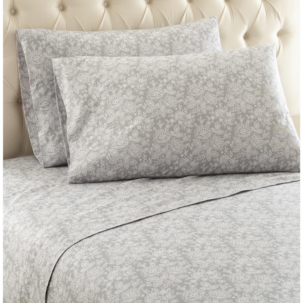 Micro Flannel Printed Sheet Set