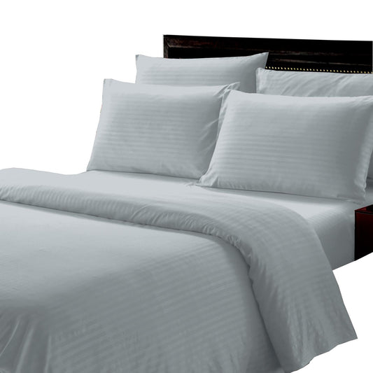Luxurious Ultra Soft Moisture Wicking Solid Color 6 Pieces Sheet Set Grey