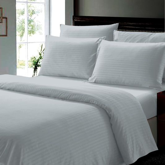 Luxurious Ultra Soft Moisture Wicking Solid Color 6 Pieces Sheet Set Grey