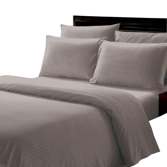 Luxurious Ultra Soft Moisture Wicking Solid Color 6 Pieces Sheet Set Charcoal