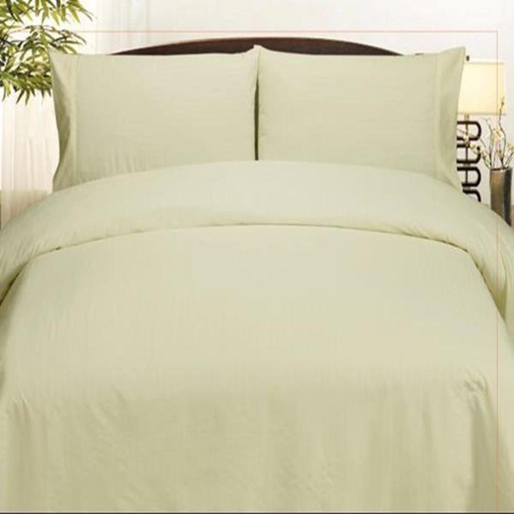 Embossed Dobby Stripe 90GSM Red Microfiber Sheet Set