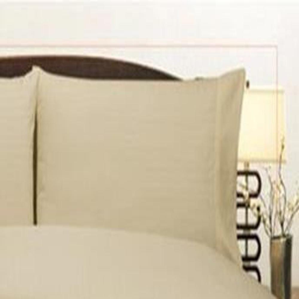 Embossed Dobby Stripe 90GSM Red Microfiber Sheet Set