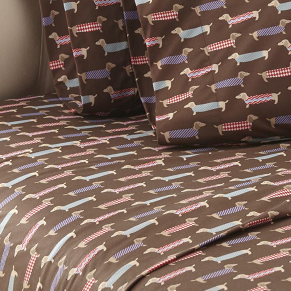 Micro Flannel Printed Sheet Set
