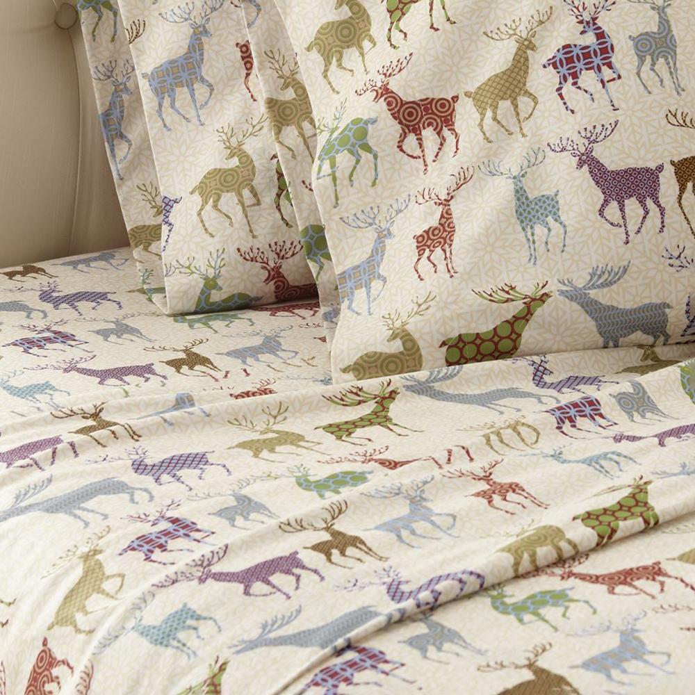 Micro Flannel Printed Sheet Set